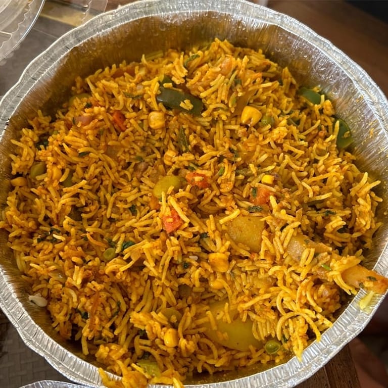 Delicious Vegetable Biryani and More