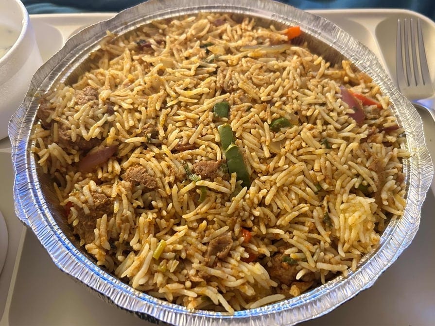 Lamb Biryani.