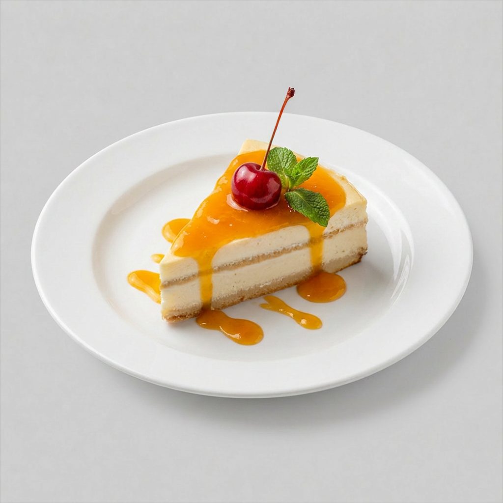 Mango Mousse Cake.
