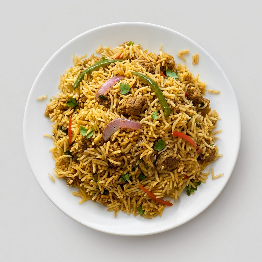 Lamb Biryani.