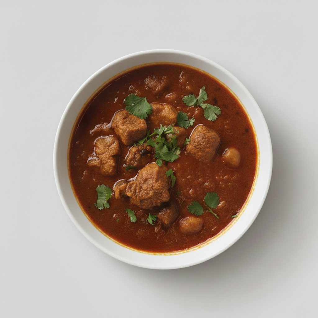Lamb Mushroom Curry.
