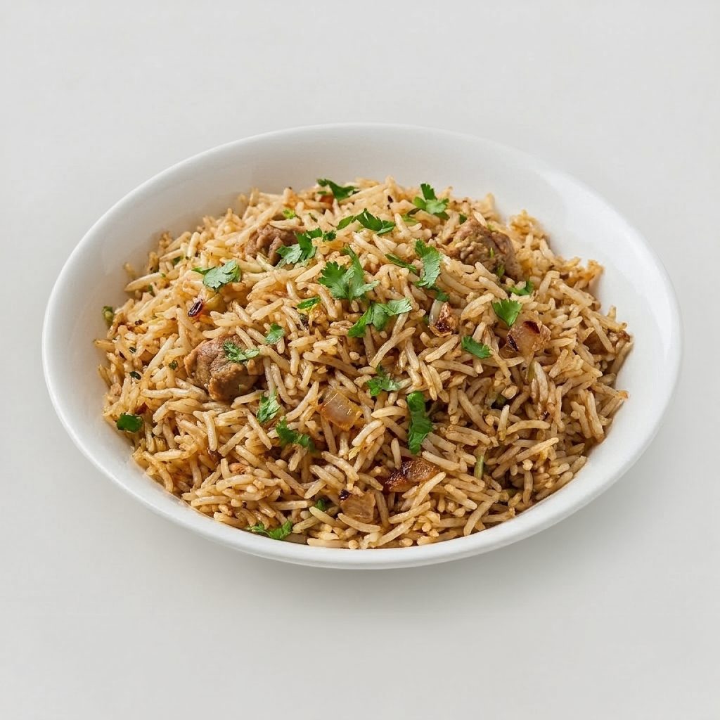 Goat Biryani.