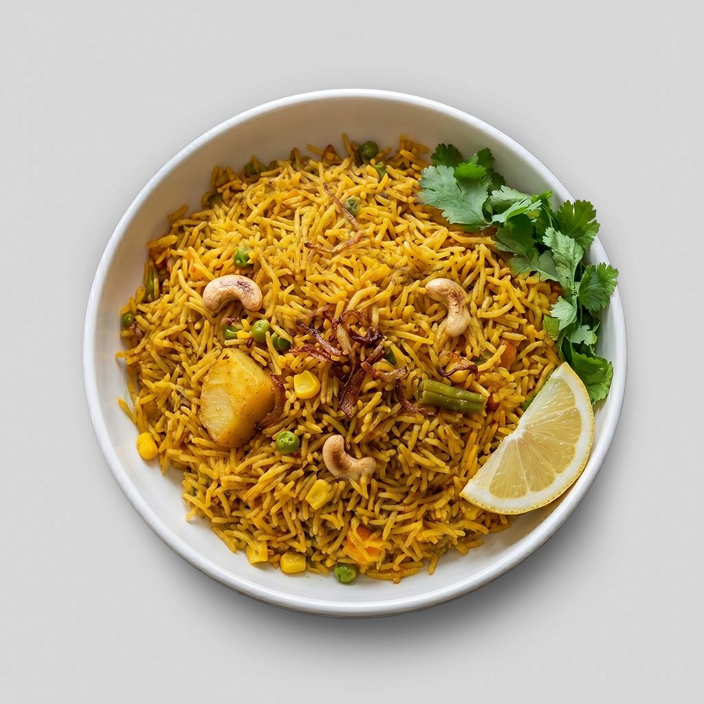 Vegetable Biryani.