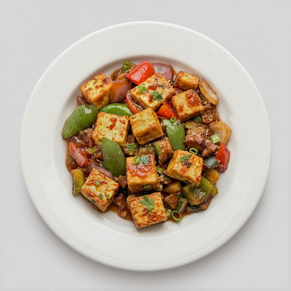 Chilli Paneer.