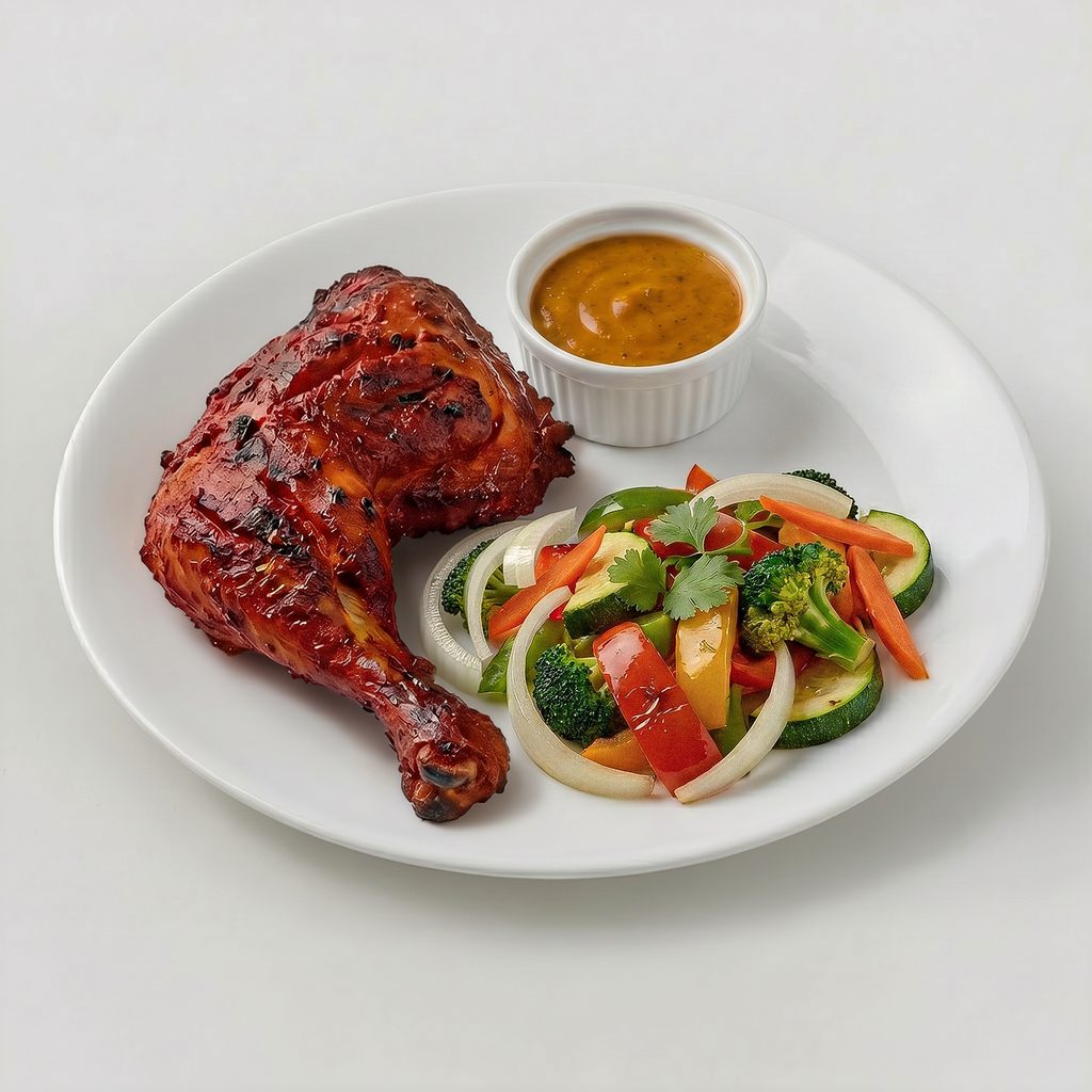 Tandoori Chicken with Bone.