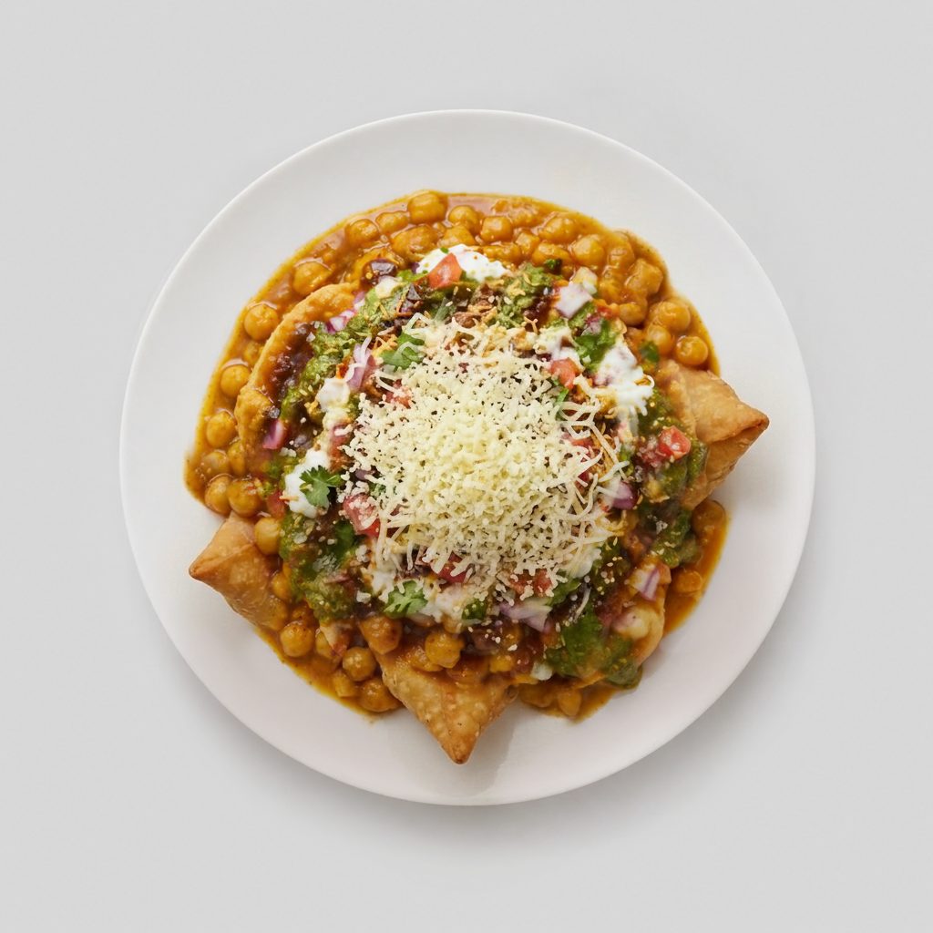 Samosa Chaat.