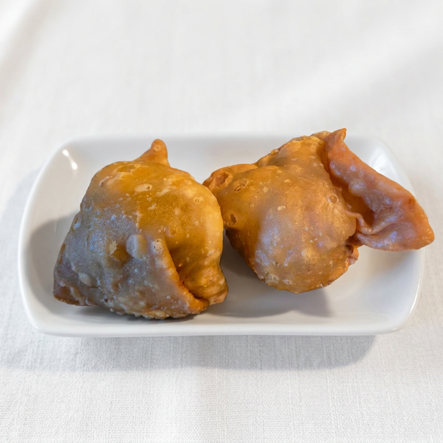 Vegetable Samosas.
