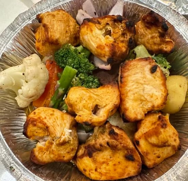Tandoori Chicken Tikka.